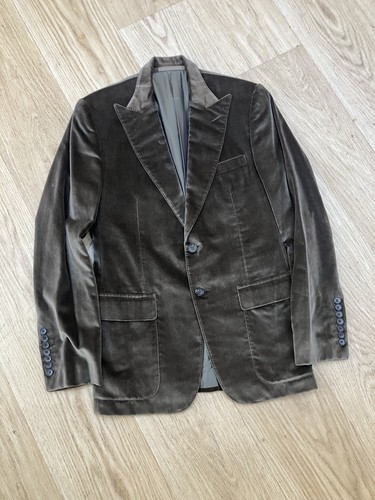 Gucci silk velvet blazer - silk,