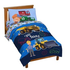 Blippi 4-Piece Toddler Bed Set