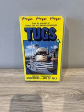 TUGS Video VHS Rare Playbox Cover Of Munitions & 4th Of July 1990