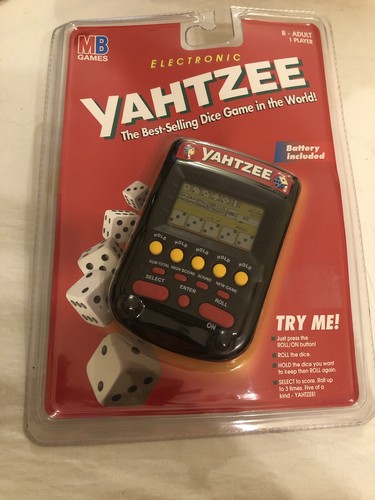 Yahtzee handheld electronic - yahtzee,