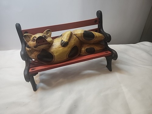 Pig park bench - pig, a