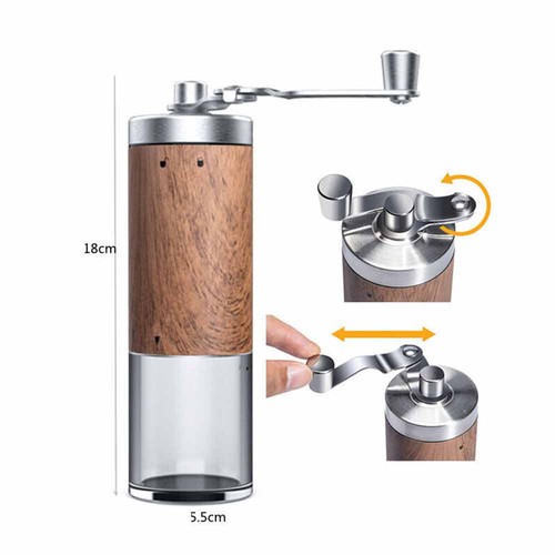 Portable manual coffee grinder - manual,