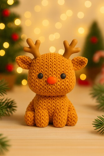 Adorable printed knitted - 3d,