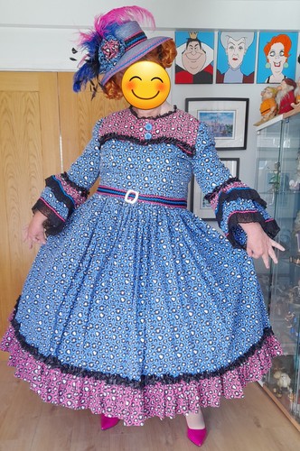 Pantomime dame costume - pantomime,