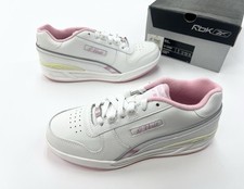 Vintage Reebok G-Unit G6II White Pink Leather Sz 7 Women/5.5 Men Shoes 50Cent.