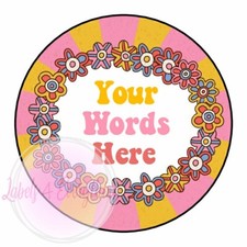 Personalised Groovy Stickers