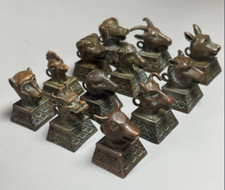 a set of twelve of antique