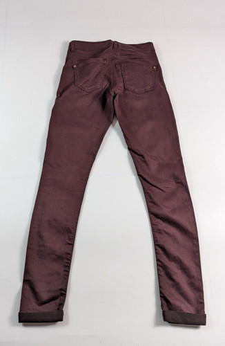 Topshop leigh burgundy - topshop, stretch