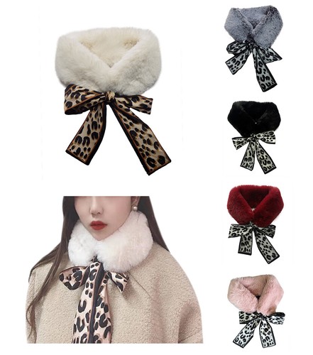 Faux fur scarf - fur,
