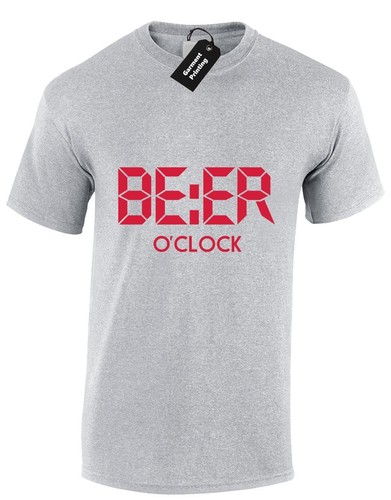 Beer clock mens shirt - t,