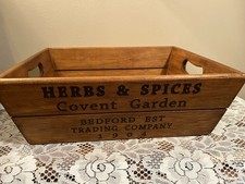 LARGE OYSTER NESTING BOX CRATE MADE FROM RECLAIMED TIMBERS 35x28x12cm