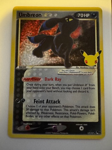 Umbreon gold star - 17/17,