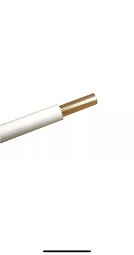White plastic coated 10mm - white,