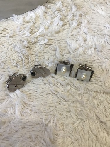 Pair sterling silver - of,