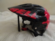 Bell Super 2 cycle helmet MEDIUM 55cm - 59cm red/black