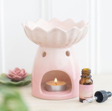 New Pink Water Lily Oil Burner