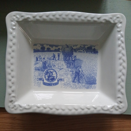 Shredded wheat dish - shredded,
