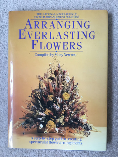 Arranging everlasting flowers - arranging,