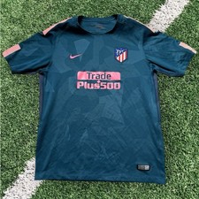 Nike Atletico Madrid 3rd Football Shirt 2017/18 Soccer Jersey Size 13-15 Years