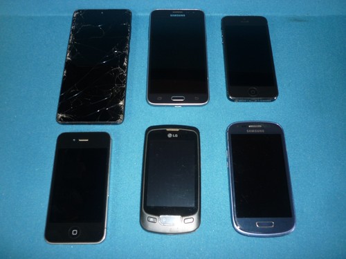 Job lot mobile phones - 6,