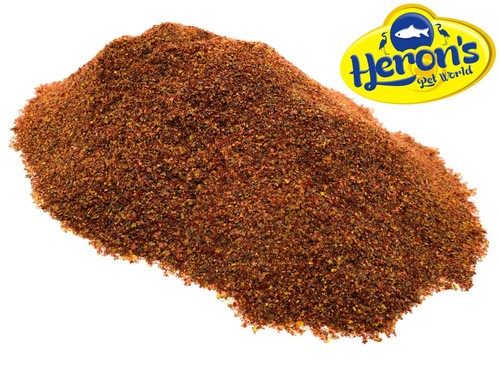 Herons premium guppy flakes - herons,