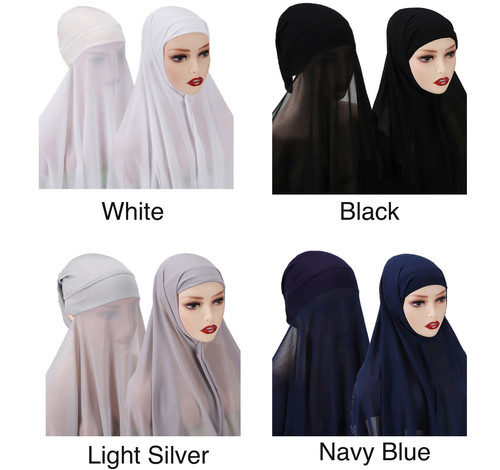 Premium quality chiffon hijab - quality,