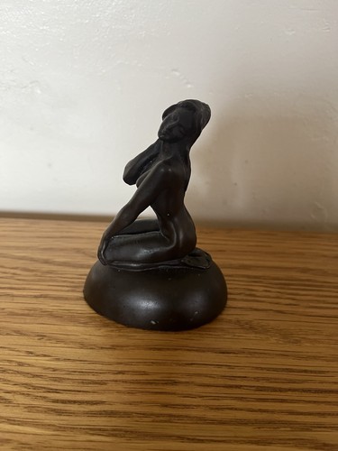 Vintage nude female sculpture - female,