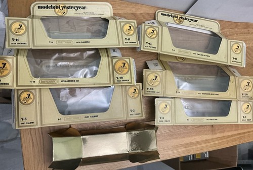 Empty matchbox moy boxes - matchbox,