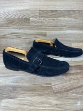 Russell & Bromley Navy Suede