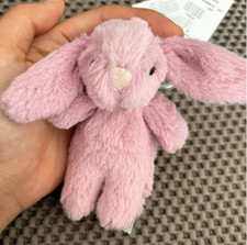Jellycat Bashful Bunny Bag Charm - Pink - BNWT - The Perfect Little Gift Idea
