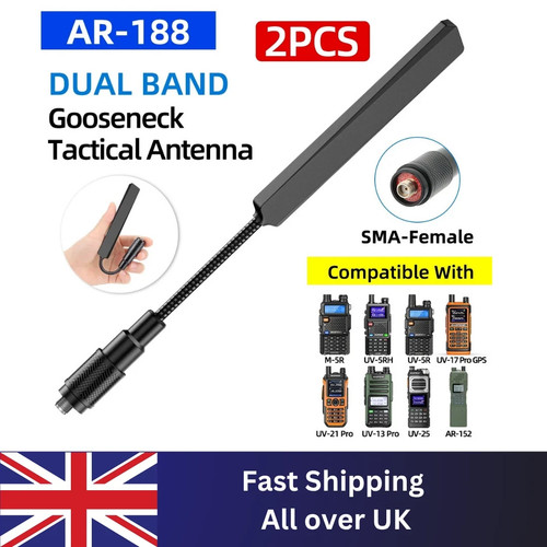 Telescopic dual band antenna - telescopic,