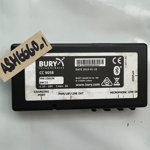 Used bury cc9058 handsfree - bury,