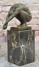 Bronze nude male muscular - nude,