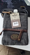 Troop London Cross Body Shoulder Bag Messenger Bag Cotton Canvas Best Seller  UK