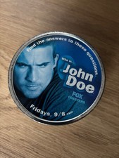 John Doe TV Series Rare Promotional Fox Coasters In Tin 2002 Dominic Purcell