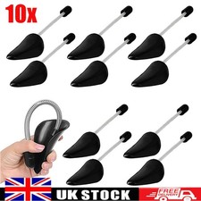 5 x Pairs Of Shoe Tree Trees Plastic Maintain Shape Shoes Footwear Black