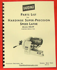 HARDINGE HSL59 High Speed