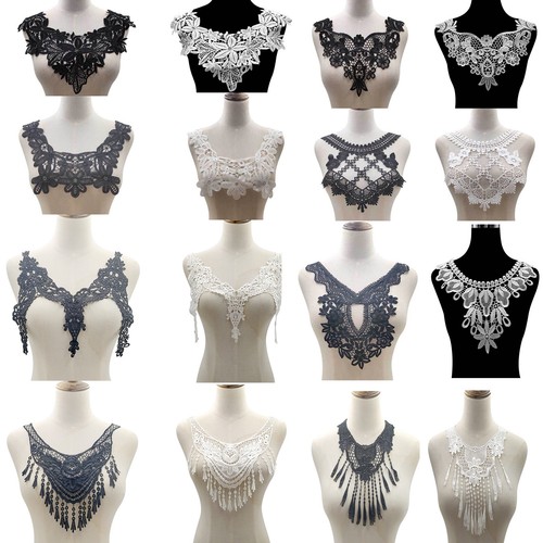 Lace collar floral - 1x,