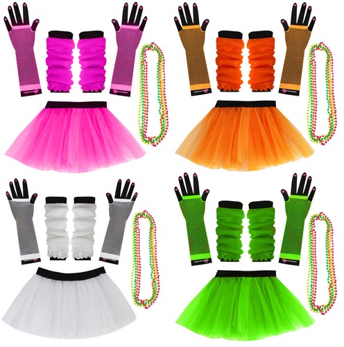 Ladies 80s neon - ladies, tutu