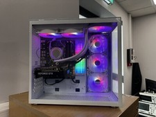 White Case Gaming RGB PC