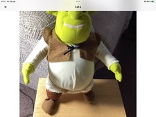 Hasbro Shrek 2 - TALKING Soft Toy Ogre Rare 14”