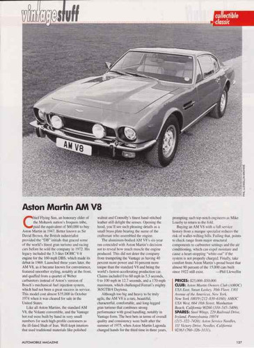 1972 1978 aston martin - aston, am