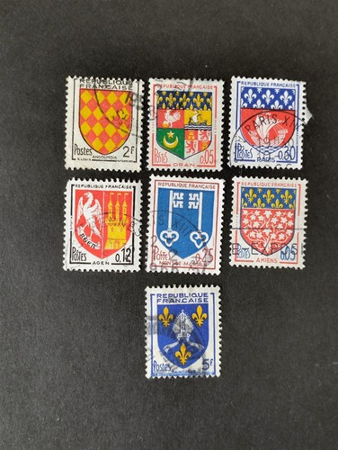 France french postage stamps - postage,