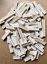 100x LEGO White Plates 2x2