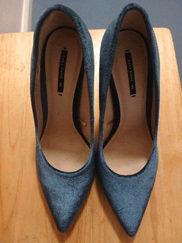 Zara basic blue - basic, velvet