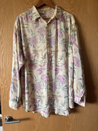 Anokhi floral shirt long - anokhi,