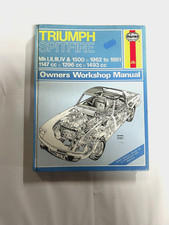 Haynes Triumph Spitfire MK 1