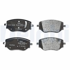 Brake pads set Front Right