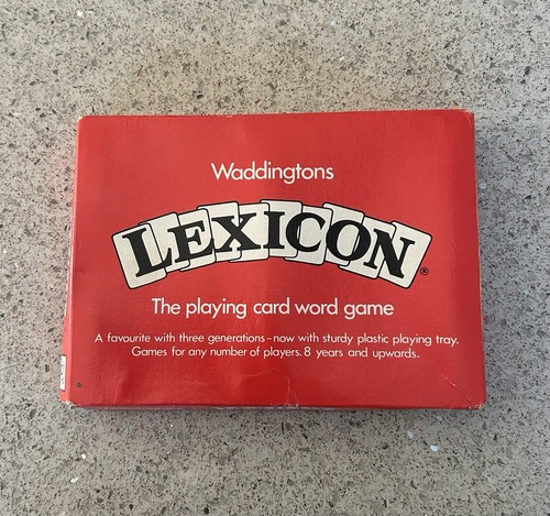 Vintage waddingtons lexicon - vintage,
