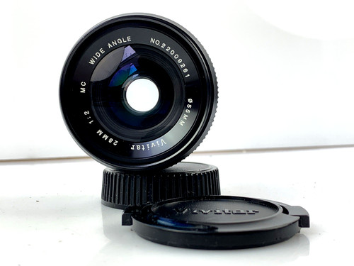 Vivitar 28mm wide angle - mc,